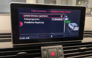 ACC Distanzeinstellung (ADAPTIVE CRUISE CONTROL)