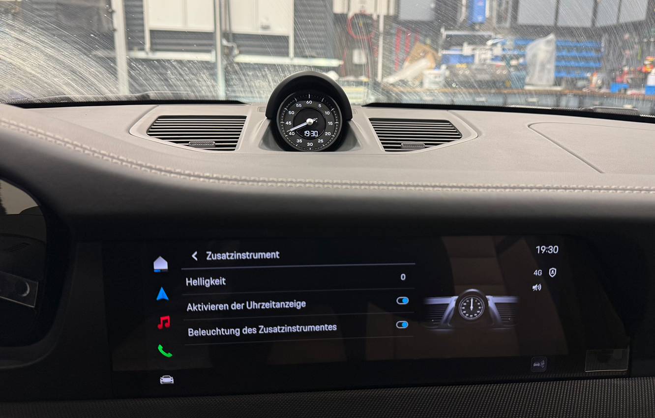 Porsche 911/992 Chrono Nachrüsten